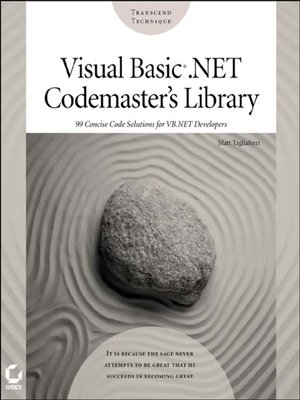 cover image of Visual Basic&#174;<sup>TM</sup>.NET Codemaster's Library